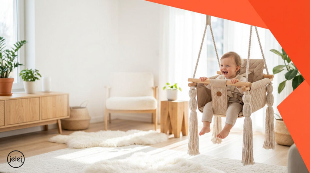 Bezpieczne i stylowe huśtawki dla dzieci jelej® – Poradnik